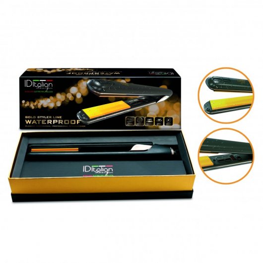 Lisseur en céramique Gold Styler Waterproof - Id Italian Design - 1