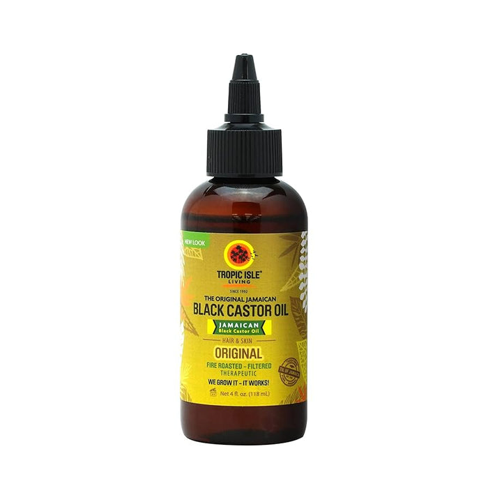 Huile de Ricin Noire Jamaïcaine 118ml - Tropic Isle Living : 118ml - 1