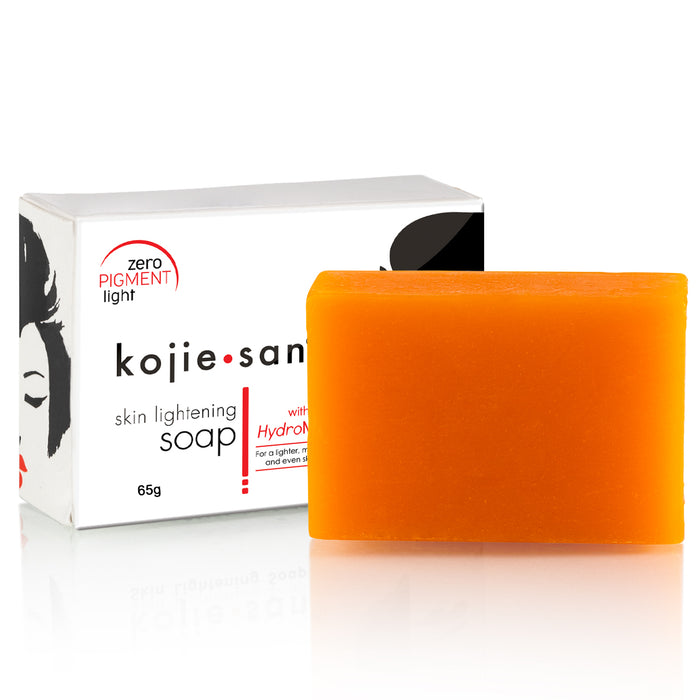 Pain de Savon à l'acide Kojique pour éclaircir la peau - Kojie San Skin Lightening Soap - Kojie San : 1x 65gr - 1