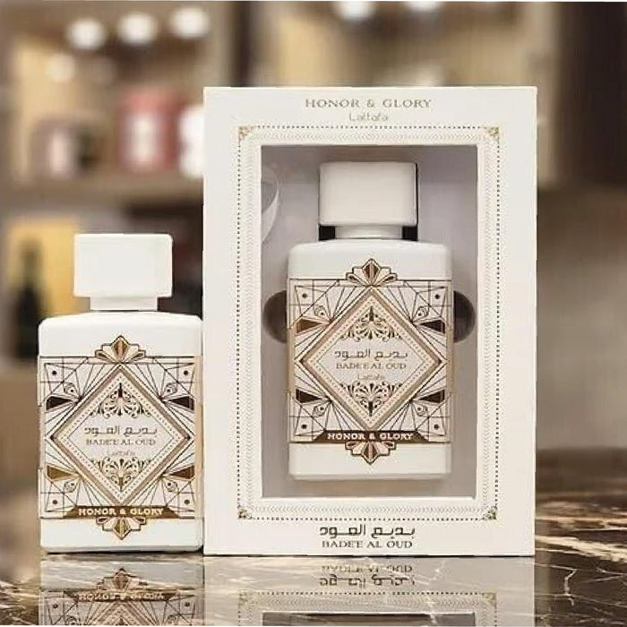 Brume Badee Al Oud Honos & Glory  100ML - Lattafa - 3