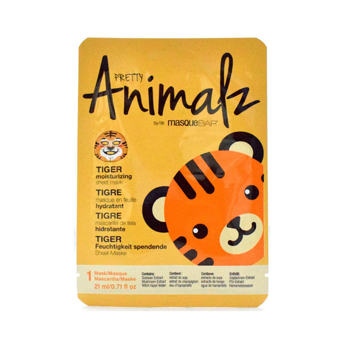 Masque Visage Tigre Hydratant - Animalz - 1