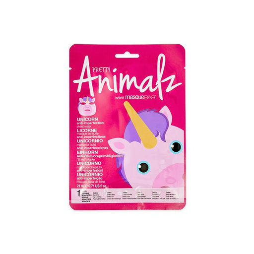 Masque facial licorne anti-imperfections - Animalz - 1