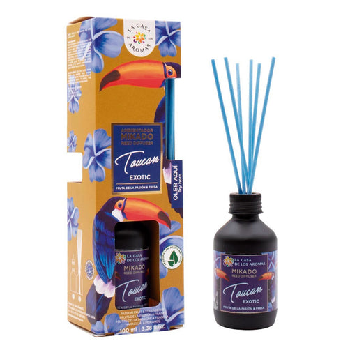 Mikado Désodorisant Toucan Exotique 100 ml - La Casa de los Aromas - 1