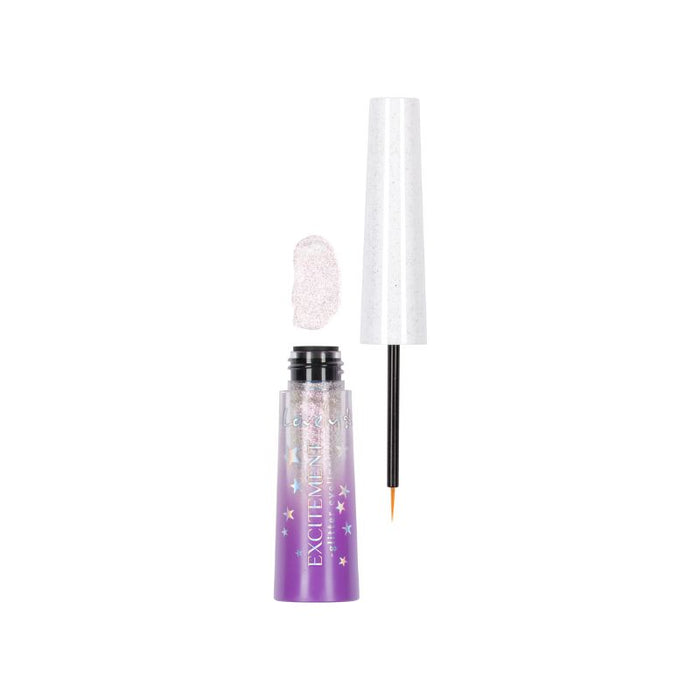 Eyeliner Liquide Métallique Glitter - Excitement - Lovely - 1