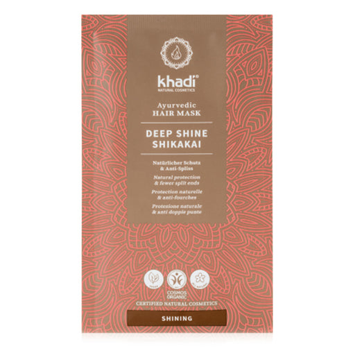 Masque Cheveux Brillance Profonde - Poudre Shikakai 50 gr - Khadi - 1