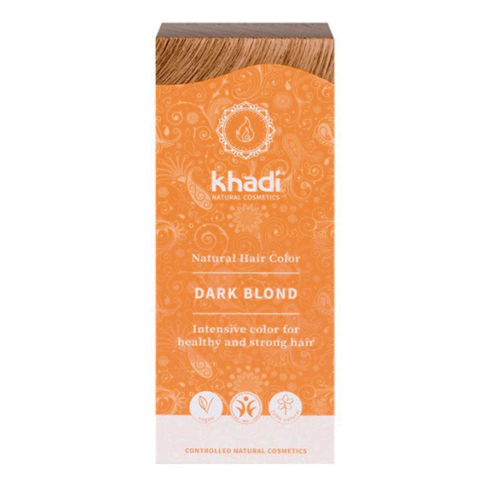 Couleur Herbal Blond Foncé/Cendre. 100 grammes - Khadi - 1