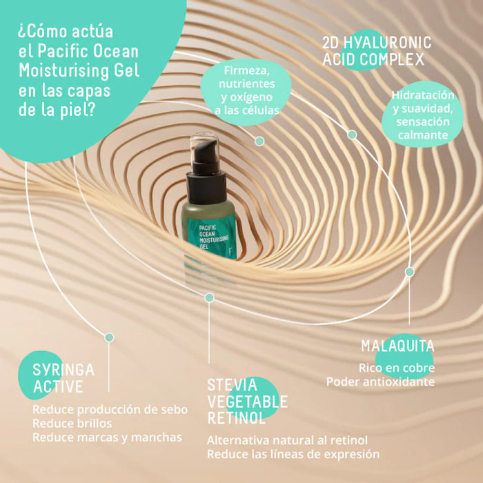 Gel Hydratant Visage - Oil-Control Hydrating Gel 50ml - Freshly Cosmetics - 2