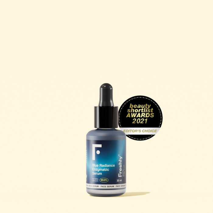 Sérum Exfoliant à l'Acide Mandélique - Sérum Enzymatique Blue Radiance - 30ml - Freshly Cosmetics - 5