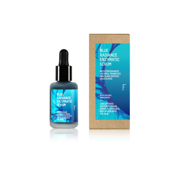 Sérum Exfoliant à l'Acide Mandélique - Sérum Enzymatique Blue Radiance - 30ml - Freshly Cosmetics - 1