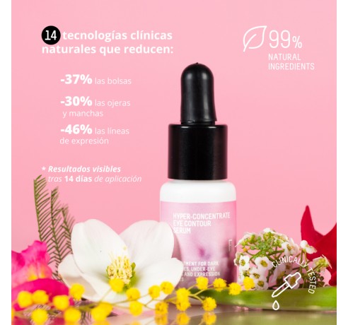 Sérum Hyper-Concentré Contour des Yeux 15ml - Freshly Cosmetics - 2