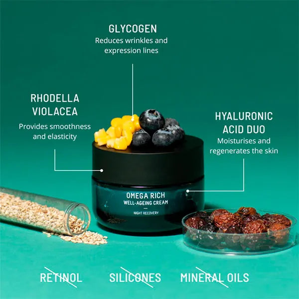 Crème Visage Omega Rich Well-Ageing 50ml - Freshly Cosmetics - 3