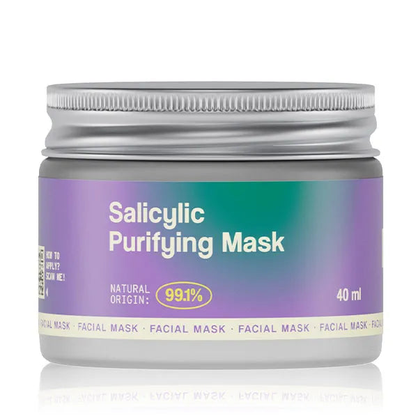 Masque facial purifiant - Acide salicylique 40 ml - Freshly Cosmetics - 1