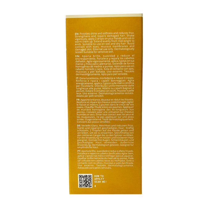 Huile capillaire Golden Drops 50ml - Freshly Cosmetics - 7