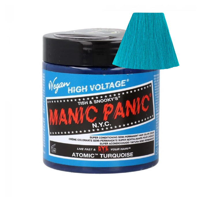 Coloration semipermanente Maxi Classic - Manic Panic : Atomic Turquoise - 1