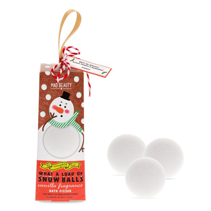 Ensemble de bombes de bain - Trio de fizzers de boules de neige - La liste coquine - Mad Beauty - 1