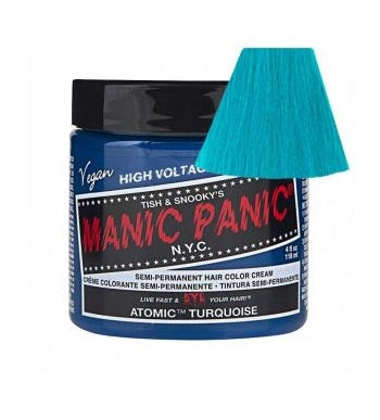 Teinture semi-permanente Classic 118ml - Manic Panic : Atomic Turquoise - 1