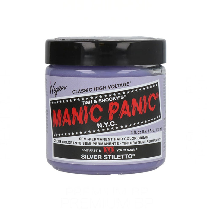 Teinture semi-permanente Classic 118ml - Manic Panic : Silver Stiletto - 1