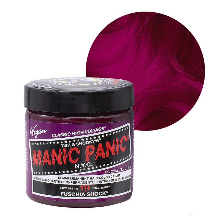Teinture semi-permanente Classic 118ml - Manic Panic : Fucshia Shock - 1