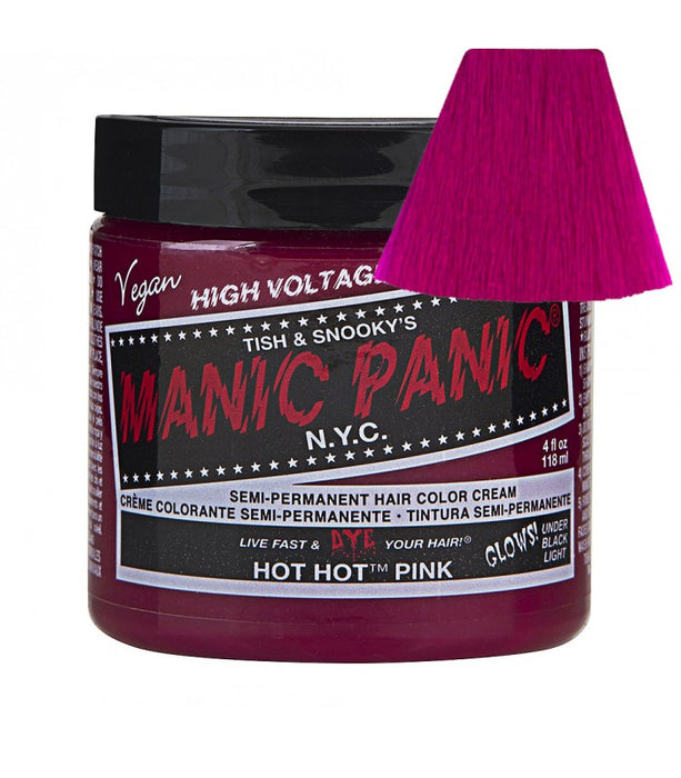 Teinture semi-permanente Classic 118ml - Manic Panic : Hot Hot Pink - 1