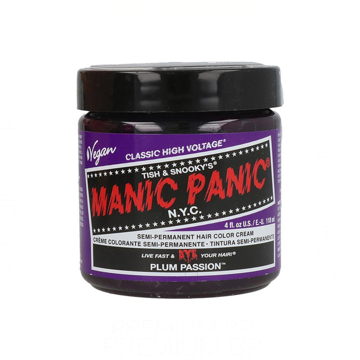 Teinture semi-permanente Classic 118ml - Manic Panic : Plum Passion - 1