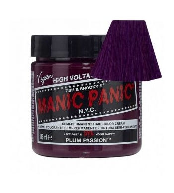 Teinture semi-permanente Classic 118ml - Manic Panic : Plum Passion - 1