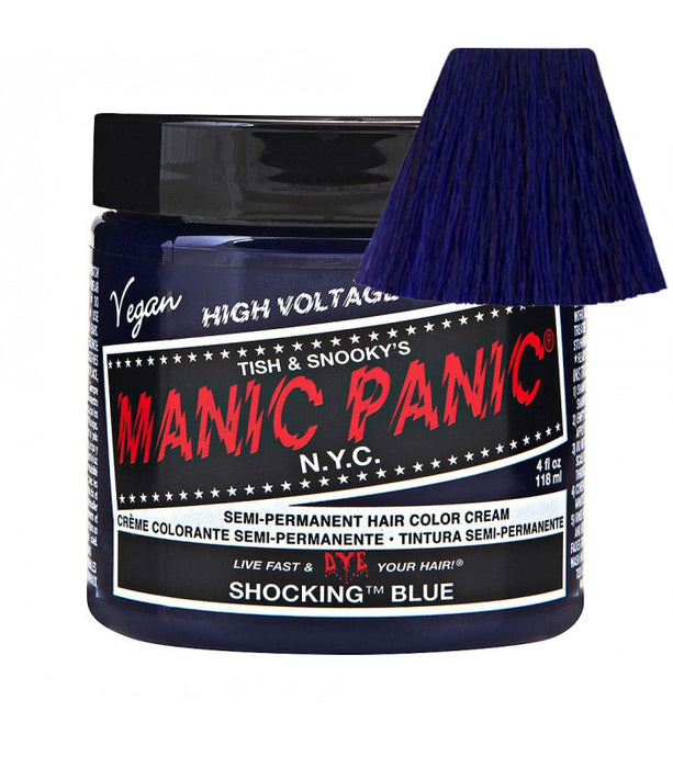 Teinture semi-permanente Classic 118ml - Manic Panic : Shocking Blue - 1