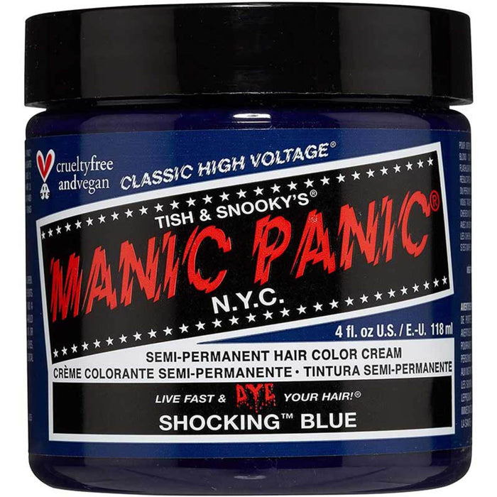 Teinture semi-permanente Classic 118ml - Manic Panic : Shocking Blue - 1
