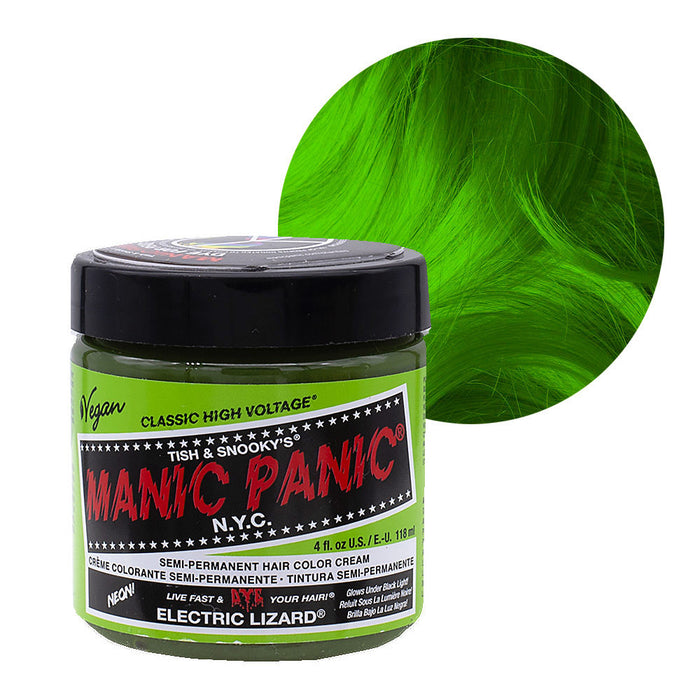 Teinture semi-permanente Classic 118ml - Manic Panic : Electric Lizard - 1