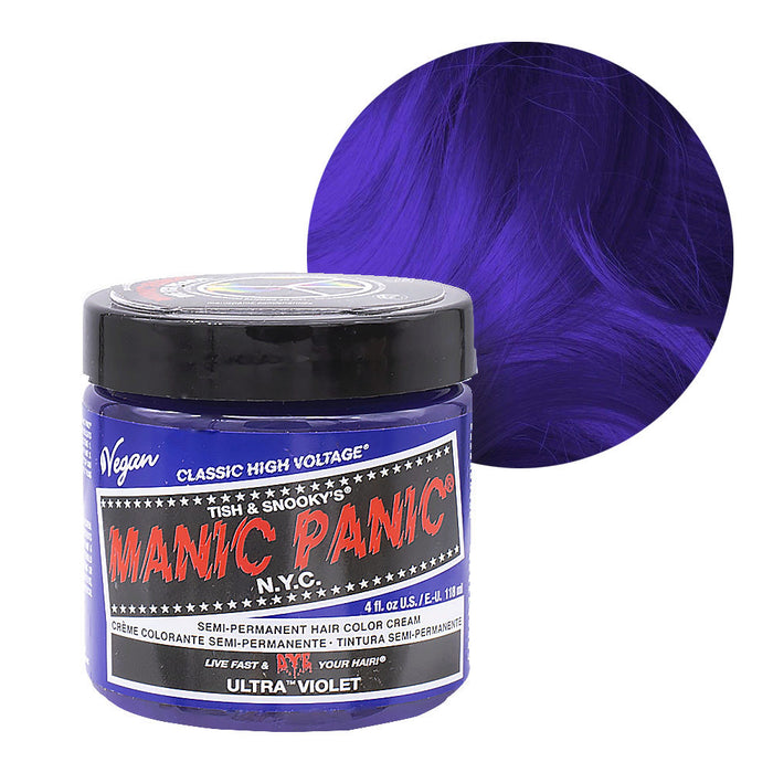 Teinture semi-permanente Classic 118ml - Manic Panic : Ultra violet - 1