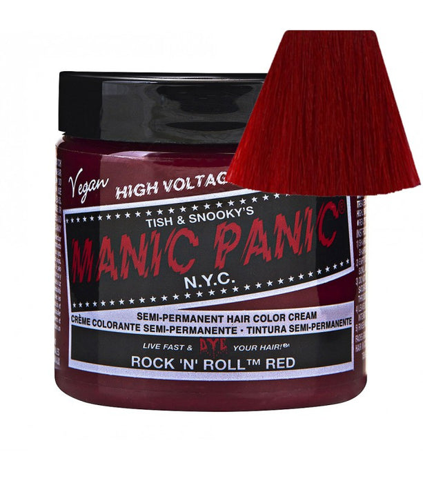 Teinture semi-permanente Classic 118ml - Manic Panic : Rock &amp;#039;n&amp;#039; Roll Red - 1