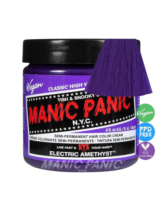 Teinture semi-permanente Classic 118ml - Manic Panic : Electric Amethyst - 1