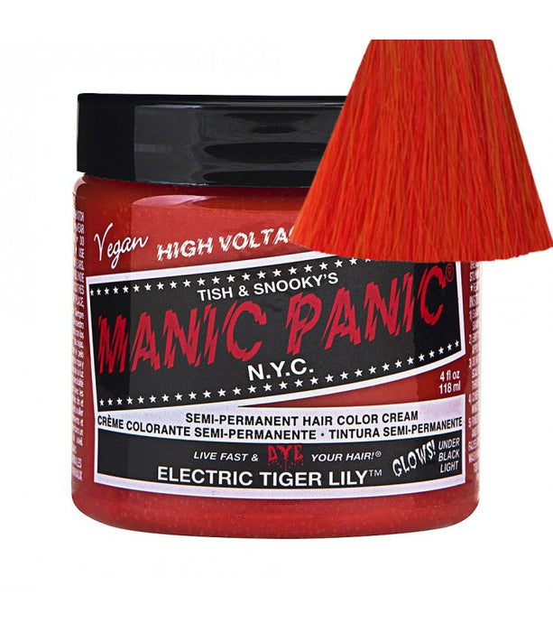 Teinture semi-permanente Classic 118ml - Manic Panic : Electric Tiger Lily - 1