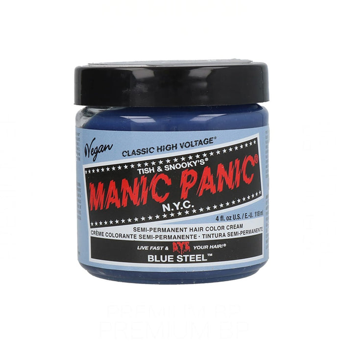 Teinture semi-permanente Classic 118ml - Manic Panic : Blue Steel - 1