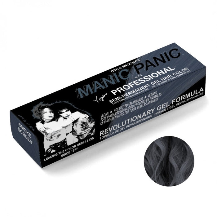 Teinture fantaisie semi-permanente professionnelle 90ml - Manic Panic: Smoke Screen - 5