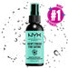 Spray fixateur de maquillage Dewy Finish - Maquillage professionnel - Nyx : MKUP SETTING SPRAY - DEWY - 1