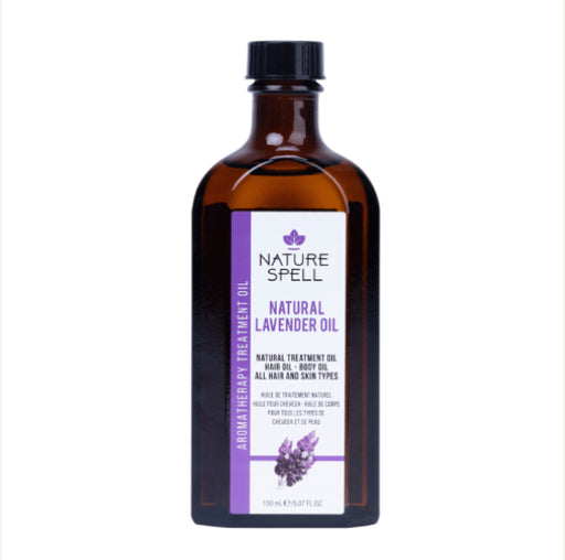 traitement à l'huile de lavande pour cheveux et corps 150 ml - Nature Spell - 1