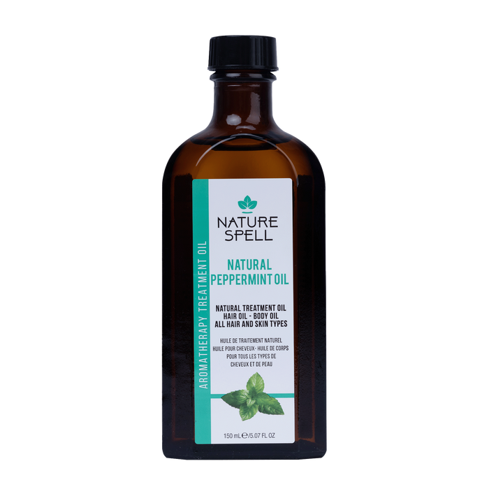 traitement à l'huile de menthe pour cheveux et corps 150 ml - Nature Spell - 1