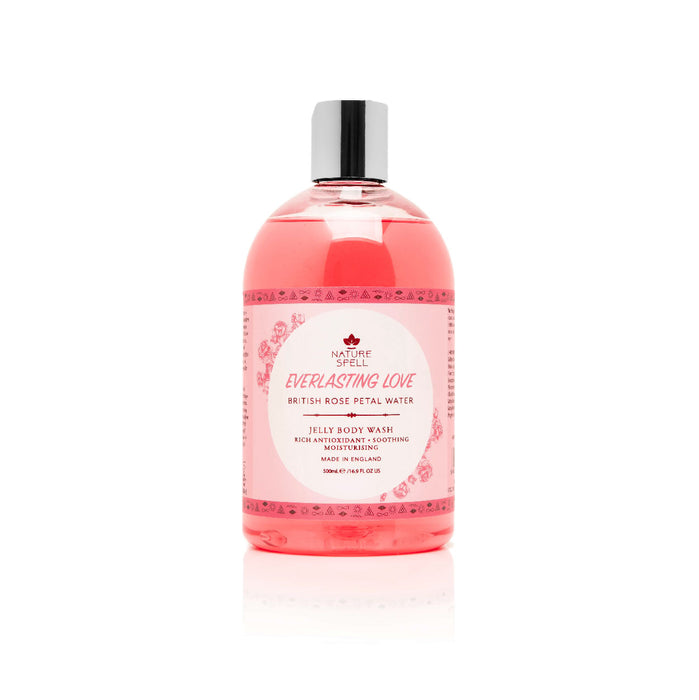 Gel de bain - Gel douche à la rose 500 ml - Nature Spell - 1