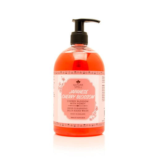 Savon pour les mains - Lavage des mains au miel de fleurs de cerisier 500 ml - Nature Spell - 1
