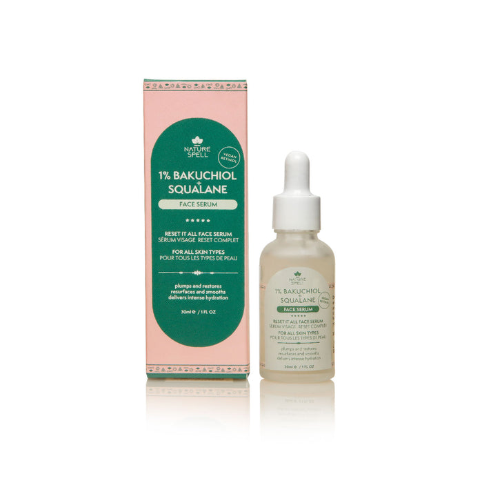 Sérum Visage au Bakuchion (Rétinol Vegan) 30 ml - Nature Spell - 1