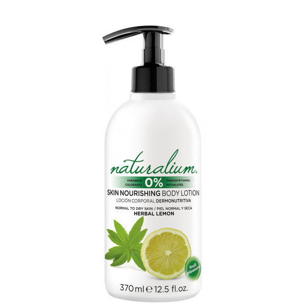 Lotion Hydratante Corporelle Herbal Lemon 370ml - Naturalium - 1