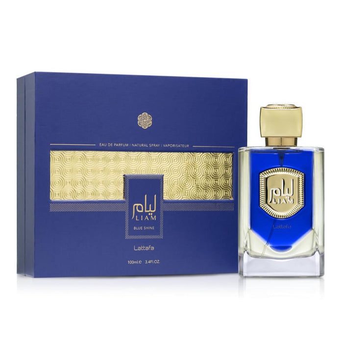 Liam Blue Shine Eau de Parfum 100ml Vaporisateur - Lattafa - 1