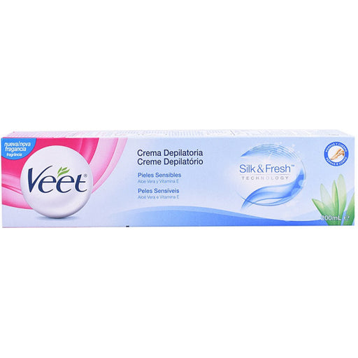 Crema Depilatoria Piel Sensible 200 ml - Veet - 1