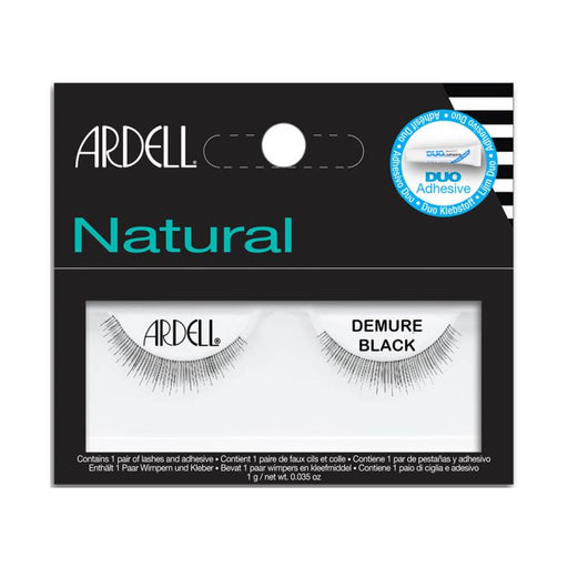 Faux cils naturels - Ardell : Demure Black - 1