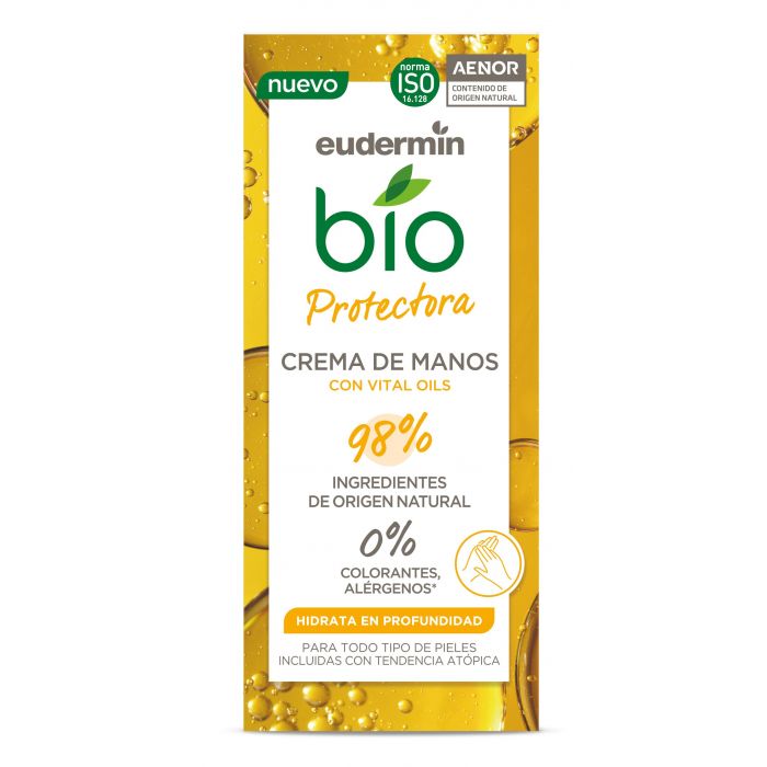 Crème protectrice pour les mains BIO 100ml - Eudermin - 1
