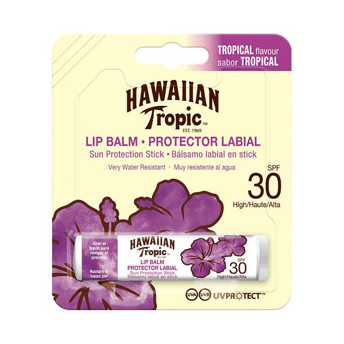 Baume Lèvres Protection Solaire Stick Spf30 4 gr - Hawaiian Tropic - Hawaiian Tropic - 1