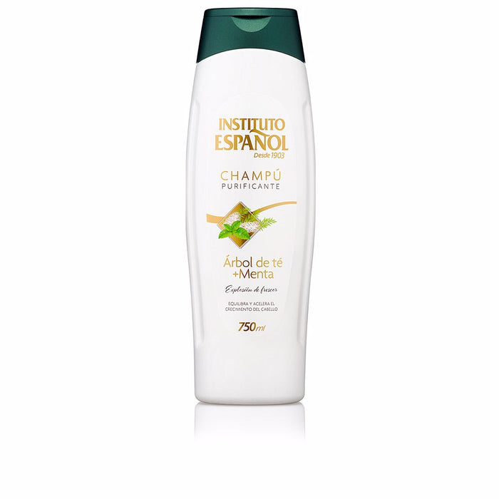 Shampoing Purifiant Arbre à Thé + Menthe 750 ml - Instituto Español - 1