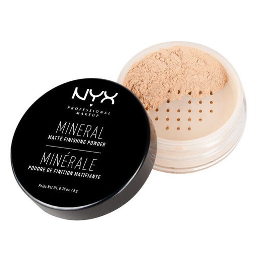 Poudre de finition minérale - Nyx : light/medium 8 gr - 1