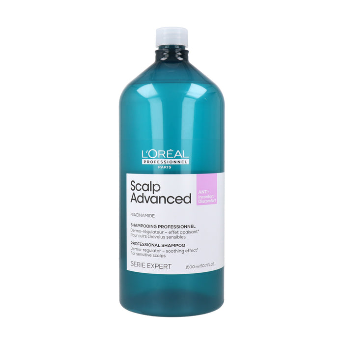 Shampoing avancé pour le cuir chevelu - ANTI Inconfort Discomfort - 1500 ml - L'oreal Paris - 1