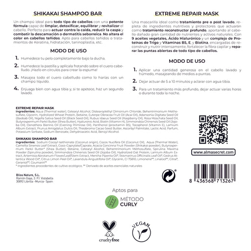 Lot de 2 soins capillaires - Alma Secret - 2
